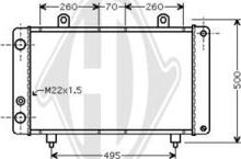 Diederichs DCM2817 - Radiatore, Raffreddamento motore autozon.pro