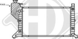 Diederichs DCM2360 - Radiatore, Raffreddamento motore autozon.pro