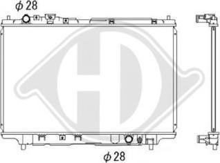 Diederichs DCM2236 - Radiatore, Raffreddamento motore autozon.pro