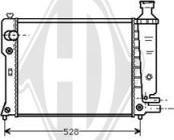 Diederichs DCM2731 - Radiatore, Raffreddamento motore autozon.pro