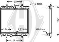 Diederichs DCM2775 - Radiatore, Raffreddamento motore autozon.pro