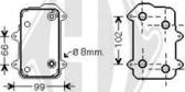 Diederichs DCO1082 - Radiatore olio, Olio motore autozon.pro