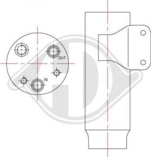 Diederichs DCT1090 - Essiccatore, Climatizzatore autozon.pro