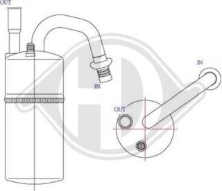 Diederichs DCT1098 - Essiccatore, Climatizzatore autozon.pro