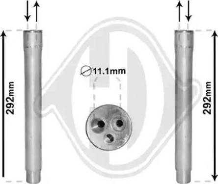 Diederichs DCT1048 - Essiccatore, Climatizzatore autozon.pro