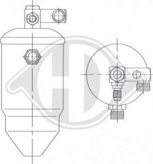 Diederichs DCT1060 - Essiccatore, Climatizzatore autozon.pro