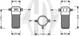 Diederichs DCT1017 - Essiccatore, Climatizzatore autozon.pro