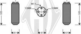 Diederichs DCT1078 - Essiccatore, Climatizzatore autozon.pro