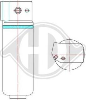 Diederichs DCT1198 - Essiccatore, Climatizzatore autozon.pro