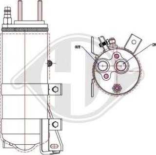 Diederichs DCT1101 - Essiccatore, Climatizzatore autozon.pro