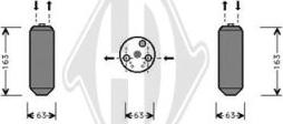 Diederichs DCT1122 - Essiccatore, Climatizzatore autozon.pro