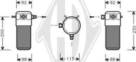 Diederichs DCT1251 - Essiccatore, Climatizzatore autozon.pro