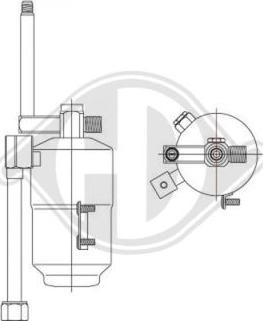 Diederichs DCT1260 - Essiccatore, Climatizzatore autozon.pro