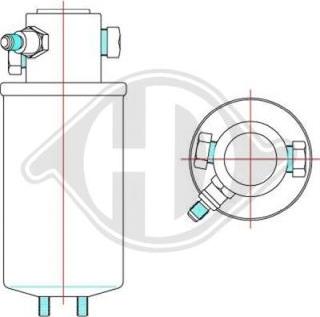 Diederichs DCT1239 - Essiccatore, Climatizzatore autozon.pro