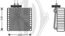 Diederichs DCV1050 - Evaporatore, Climatizzatore autozon.pro