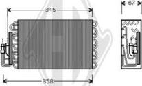 Diederichs DCV1016 - Evaporatore, Climatizzatore autozon.pro