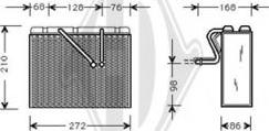 Diederichs DCV1089 - Evaporatore, Climatizzatore autozon.pro