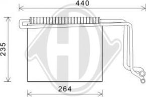 Diederichs DCV1158 - Evaporatore, Climatizzatore autozon.pro