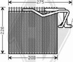 Diederichs DCV1103 - Evaporatore, Climatizzatore autozon.pro