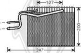 Diederichs DCV1111 - Evaporatore, Climatizzatore autozon.pro