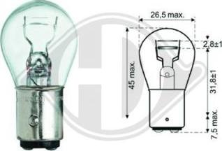 Diederichs LID10050 - Lampadina, Indicatore direzione autozon.pro