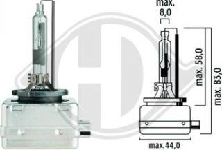 Diederichs LID10003 - Lampadina, Faro di profondità autozon.pro