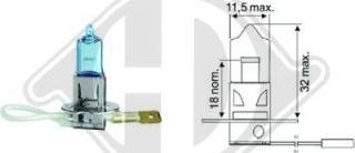 Diederichs LID10017 - Lampadina, Faro di profondità autozon.pro