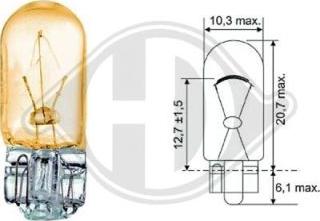 Diederichs LID10079 - Lampadina, Indicatore direzione autozon.pro