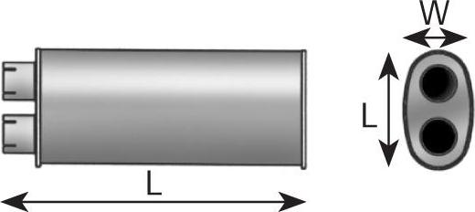 Dinex 49337 - Silenziatore centrale / posteriore autozon.pro