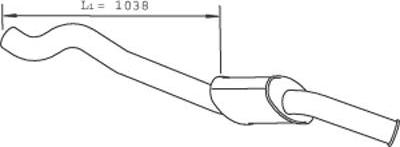 Dinex 47696 - Silenziatore posteriore autozon.pro