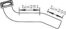 Dinex 47184 - Tubo gas scarico autozon.pro