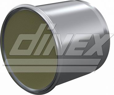 Dinex 4II001 - Filtro antiparticolato / particellare, Impianto gas scarico autozon.pro