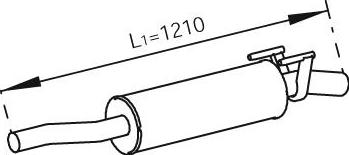 Dinex 56353 - Silenziatore centrale autozon.pro