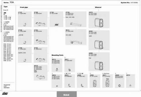 Dinex 147100064 - Impianto gas scarico autozon.pro