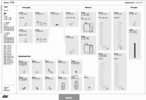 Dinex 147101012 - Impianto gas scarico autozon.pro