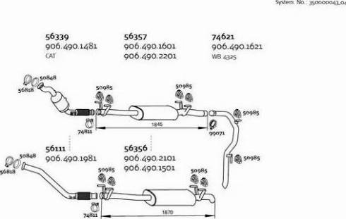 Dinex 350000043_04 - Impianto gas scarico autozon.pro