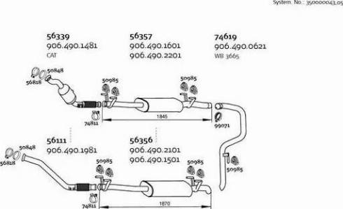 Dinex 350000043_05 - Impianto gas scarico autozon.pro