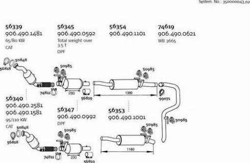 Dinex 350000043_02 - Impianto gas scarico autozon.pro