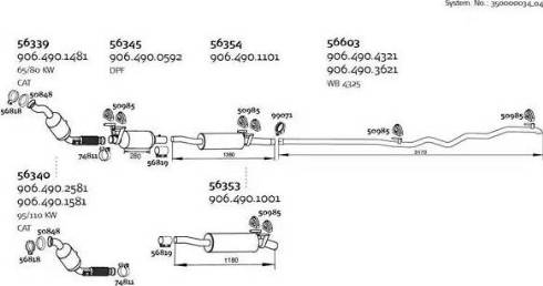 Dinex 350000034_04 - Impianto gas scarico autozon.pro