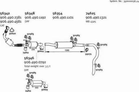 Dinex 350000036_04 - Impianto gas scarico autozon.pro