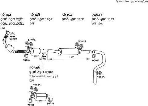 Dinex 350000036_01 - Impianto gas scarico autozon.pro