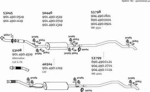 Dinex 350000030_10 - Impianto gas scarico autozon.pro