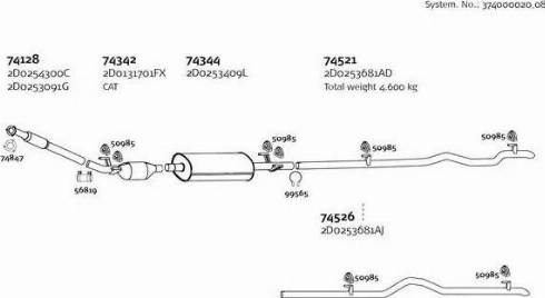 Dinex 374000020_08 - Impianto gas scarico autozon.pro