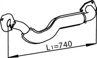 Dinex 74103 - Tubo gas scarico autozon.pro