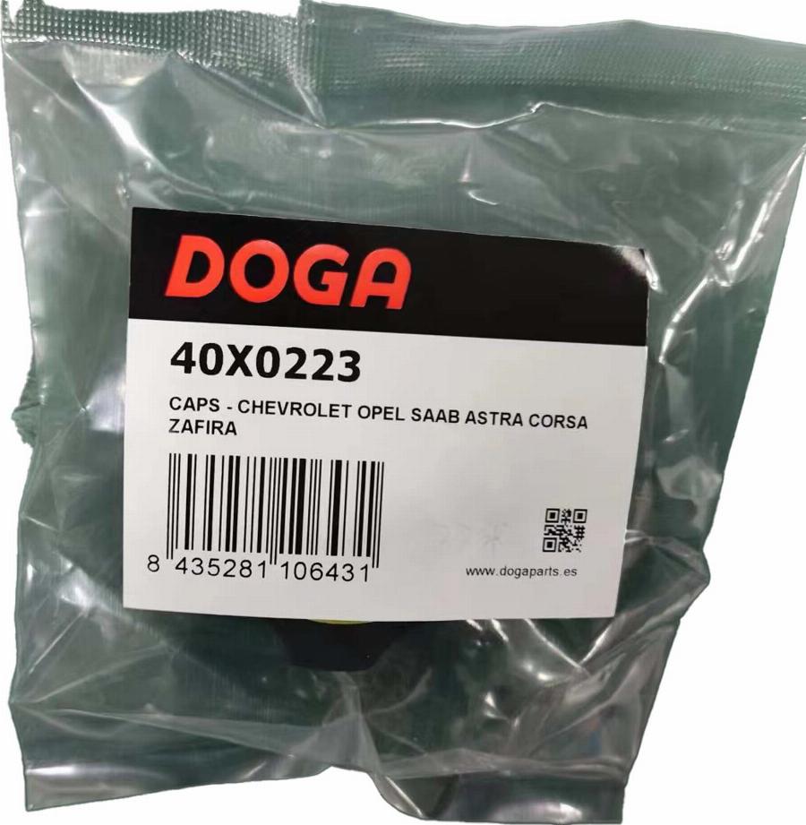 DOGA 40X0223 - Tappo, serbatoio refrigerante autozon.pro