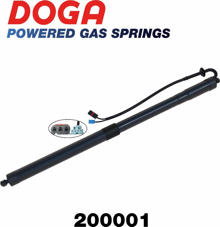 DOGA 200001 - Motore elettrico, Cofano posteriore autozon.pro