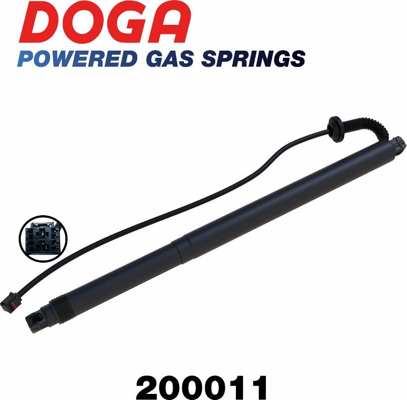 DOGA 200011 - Motore elettrico, Cofano posteriore autozon.pro