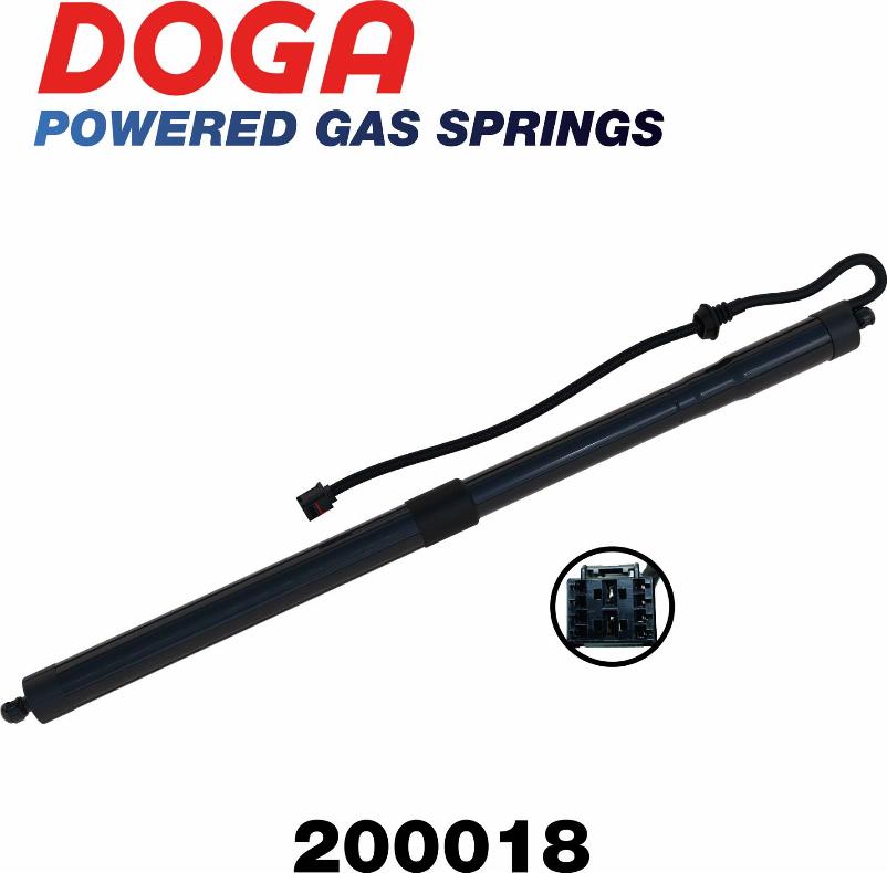 DOGA 200018 - Motore elettrico, Cofano posteriore autozon.pro