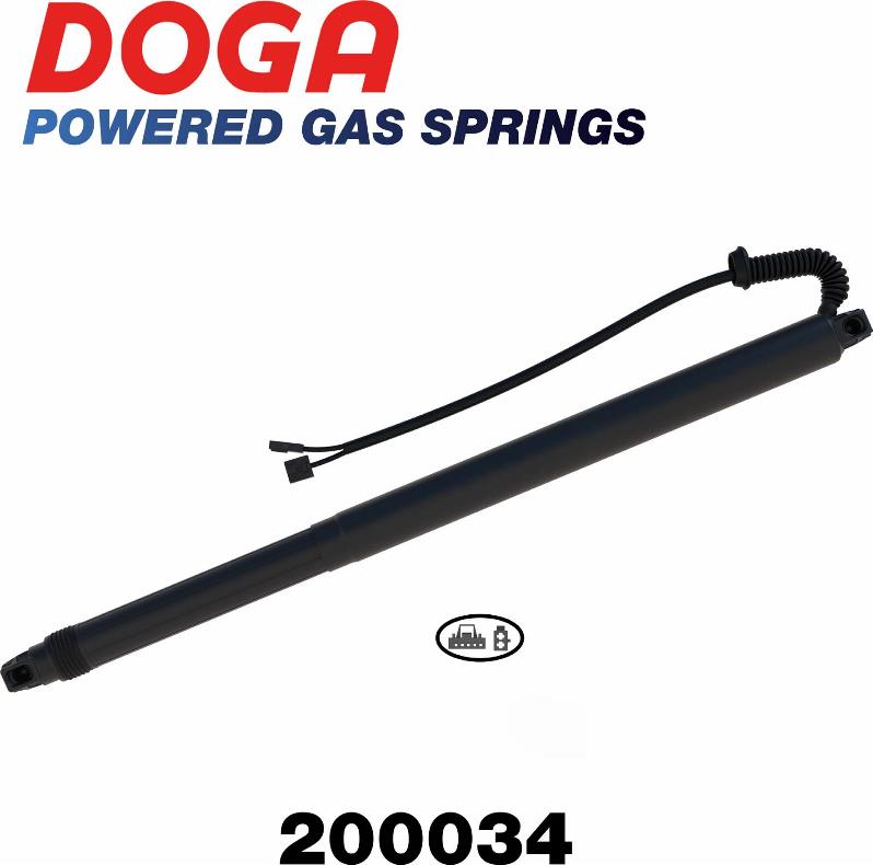 DOGA 200034 - Motore elettrico, Cofano posteriore autozon.pro