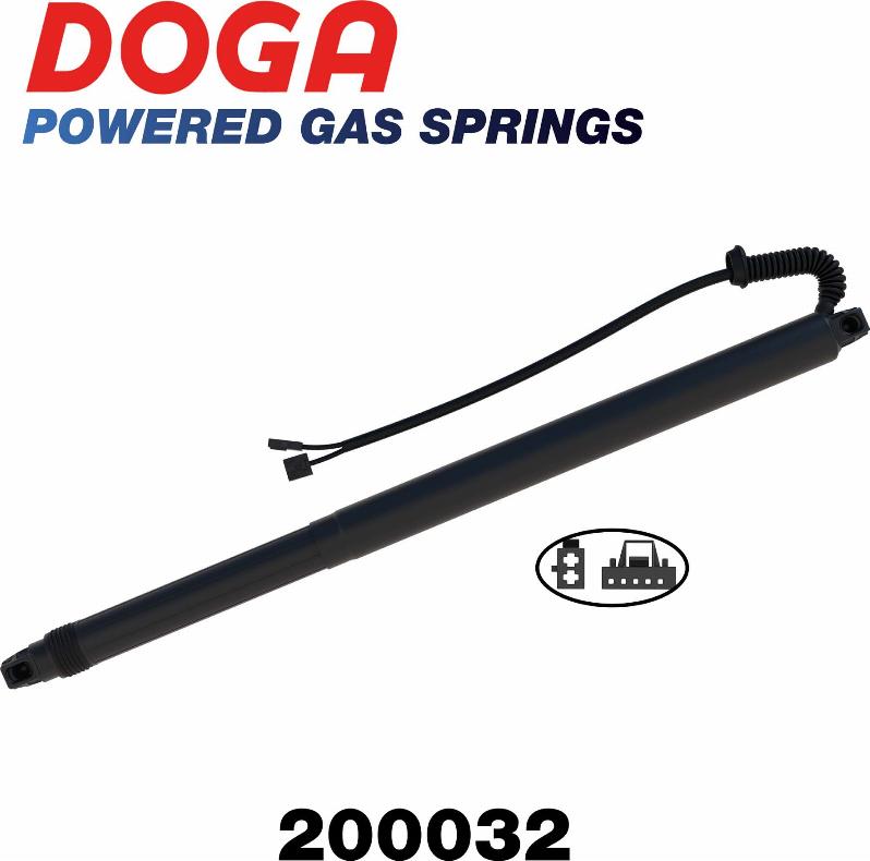 DOGA 200032 - Motore elettrico, Cofano posteriore autozon.pro